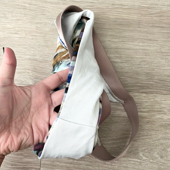 JYORK The Label Jonny Velvet Solana Multicolor Print Bikini Swim Bottom Large - Picture 7 of 9